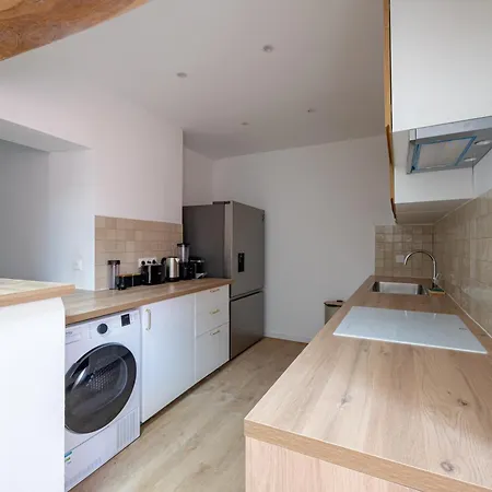 Maison Spacieuse Avec Terrasse Dans Le Centre De Reims